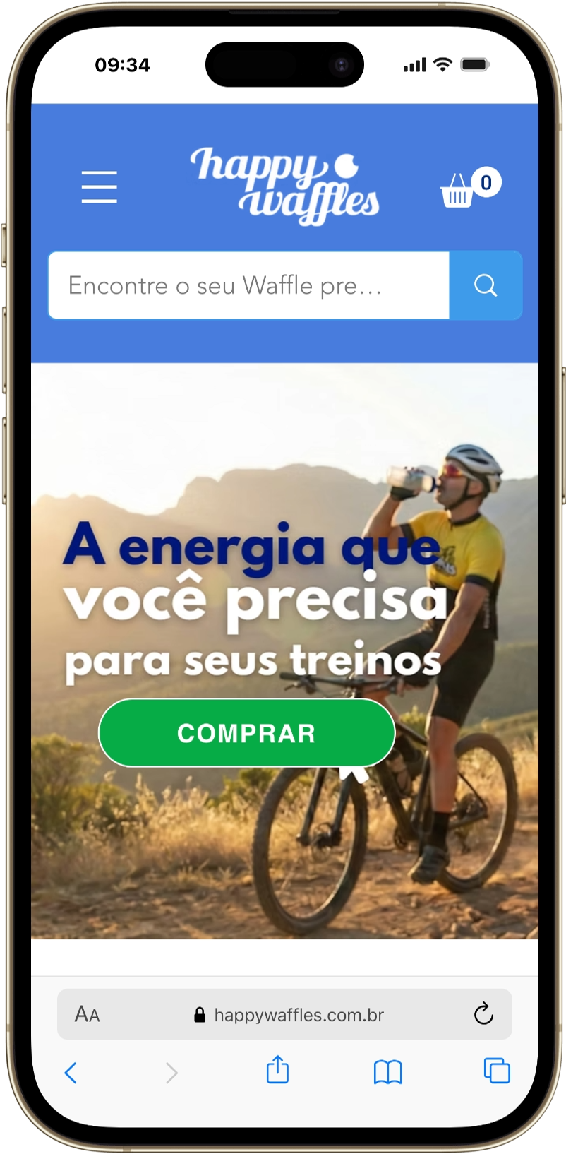 Loja no iPhone