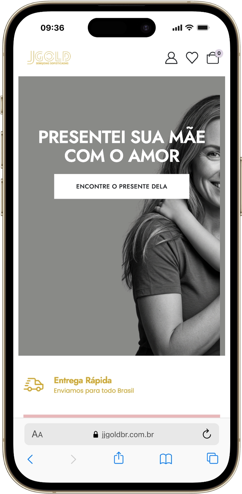 Loja no iPhone